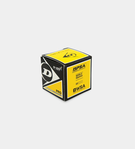 Vector X Dunlop Pro Double Dot Rubber Squash Ball - Standard Size