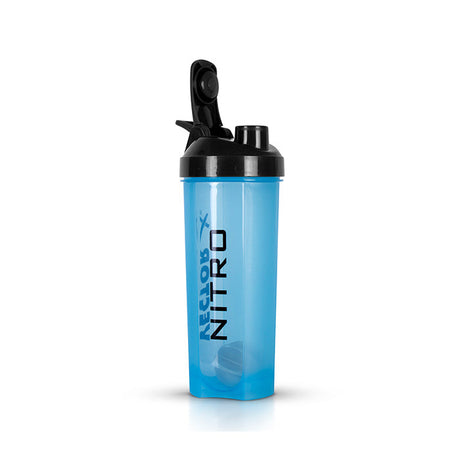 Vector X Nitro High Quality 700 ml Capacity Shaker With Strong Plastic Body Material - 0.5 PP Grade (100% BPA Free, No Toxins) Perfect for Mixing Whey Protein Powder, Smoothies and other Supplements|Gym Water Bottle with Blender Ball