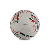 Vector X 32 Panel Impulse Rubberised Thermo Fused Indoor/Outdoor Football with Butyl Bladder, Suitable for Match and Training for Adults 15+ Years + Free Air Needle