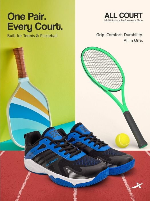ALL COURT Knitted + TPU Fusing Upper, EVA Midsole, Rubber Sole Footwear sneakers Badminton Shoes For Men 
