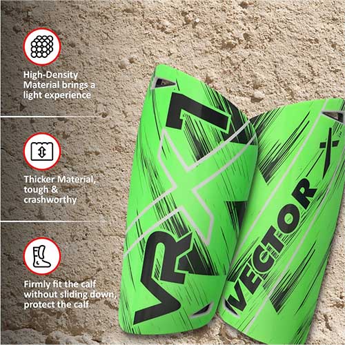 Vector X Combo Titan Football Shoes with Socks & Shinguard Football Shoes for Men
