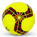 Vector X FIGHTER 32 Panel PVC Machine Stitched Indoor/Outdoor Practice, Training Match Soccer Football + Free Air Needle with Butyl Bladder Ball, Size 5, Suitable for Men, Youth Adults 15+ Years Boys