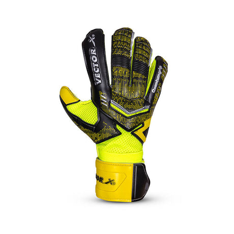 Vector X Quantum Goalkeeper Gloves, Soccer Gloves, Goalie Gloves, Breathable Football Gloves| 4mm Latex Material to Give Protection| for Kids Youth & Adult