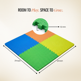 Interlocking Play Mat for Kids & Babies