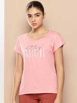 Pack Of 2 Women Yoga Tee Peach & Teal