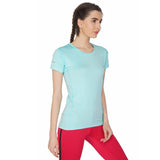 Vector X OGT-107 Girls Round Neck 4-Way Stretch T-Shirt(Orchid-Pink-XXL)