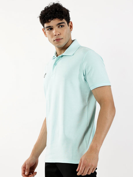 Flex Polo T-shirts Mint Green | Omtex