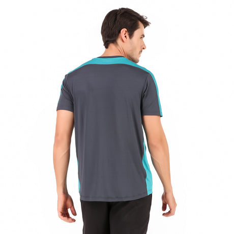 Performance Vent Tshirt For Men (Grey/Royal)