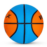 Vector X 8 Panel Speed Rubber Moulded Indoor/Outdoor Basketball with Butyl Bladder (Suitable for Practice/Match/Training) + Free Air Needle