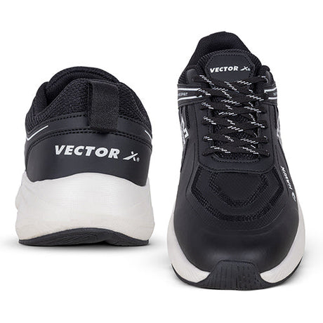 Vector X Hawk Running Court Shoes with Elegant Style TPU Upper|EVA Phylon Rubber Outsole, Lightweight & Comfort Indoor Outdoor Sports Shoe for Boys Men Women