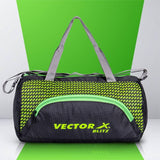 Vector X Blitz Gym Bag for Men|Gym Bag with Shoe Compartment|Gym Bag & Fitness Kit & Gym Bag