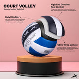 Vector X Court Volley 18 Panels Pu Pasted Volleyball - Size: 4(Pack of 1)