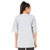 Cotton Oversize Tshirt For Women (Sky)