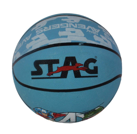 STAG GLOBAL Disney Avengers Basketball, Size 7 (Blue)