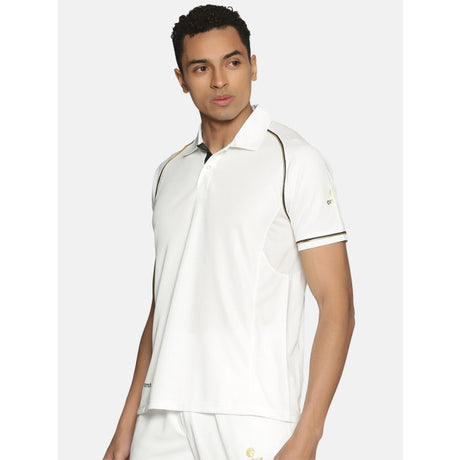 JW Cricket Whites T-shirt (Half Sleeve) - Sr | Omtex