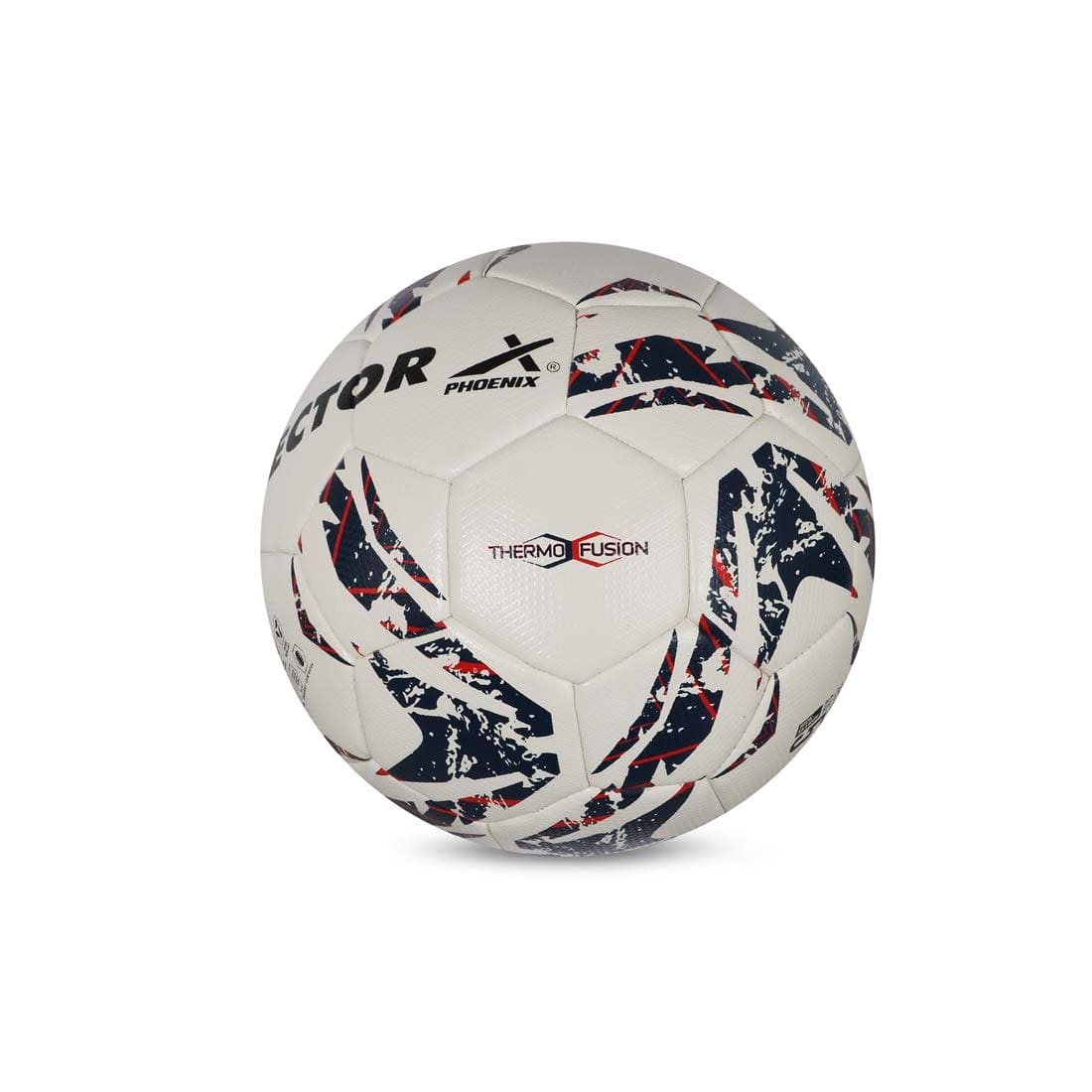 Vector X 32 Panel Phoenix PU Thermofused FIFA Approved Indoor/Outdoor Futsal Football with Latex Bladder,Suitable for Match and Training for Adults 15+ Years