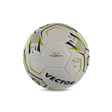 Vector X 32 Panel Impulse Rubberised Thermo Fused Indoor/Outdoor Football with Butyl Bladder, Suitable for Match and Training for Adults 15+ Years + Free Air Needle