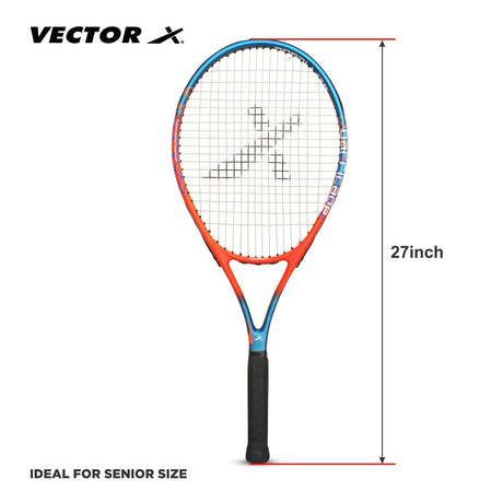 Vector X Barricade One Piece Composite  Full Cover Tennis Racquet