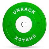 Competition Style Weightlifting Training Plates - Built to Drop Unrack | KIBI SPORTS