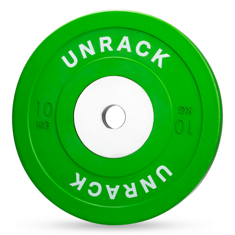Competition Style Weightlifting Training Plates - Built to Drop Unrack | KIBI SPORTS
