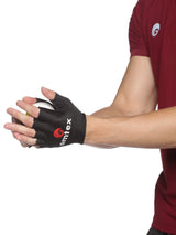 Cricket Finger Cut Catching Gloves Black (2.0)