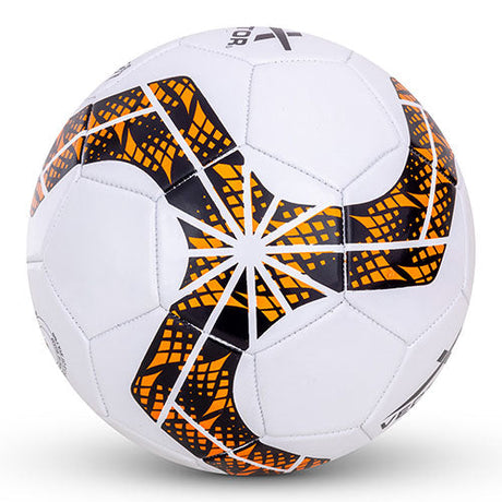 Vector X FIGHTER 32 Panel PVC Machine Stitched Indoor/Outdoor Practice, Training Match Soccer Football + Free Air Needle with Butyl Bladder Ball, Size 5, Suitable for Men, Youth Adults 15+ Years Boys