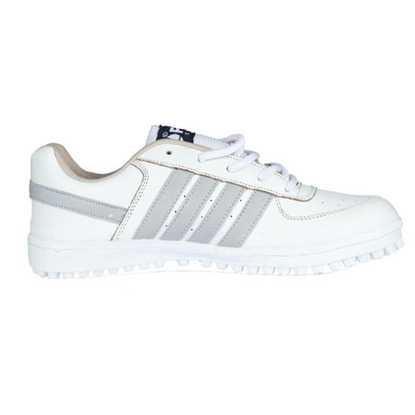 Fenta PACE: Soft Leather White Work Shoe with Classic PVC Sole | Fenta / Variety Enterprises