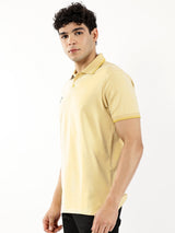 Flex Polo T-shirts Mustard Yellow