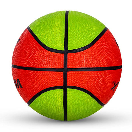 Vector X 8 Panel Speed Rubber Moulded Indoor/Outdoor Basketball with Butyl Bladder (Suitable for Practice/Match/Training) + Free Air Needle