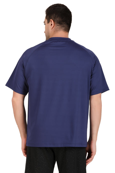 Men's Oversize Sportswear Tshirt (Blue Blood)