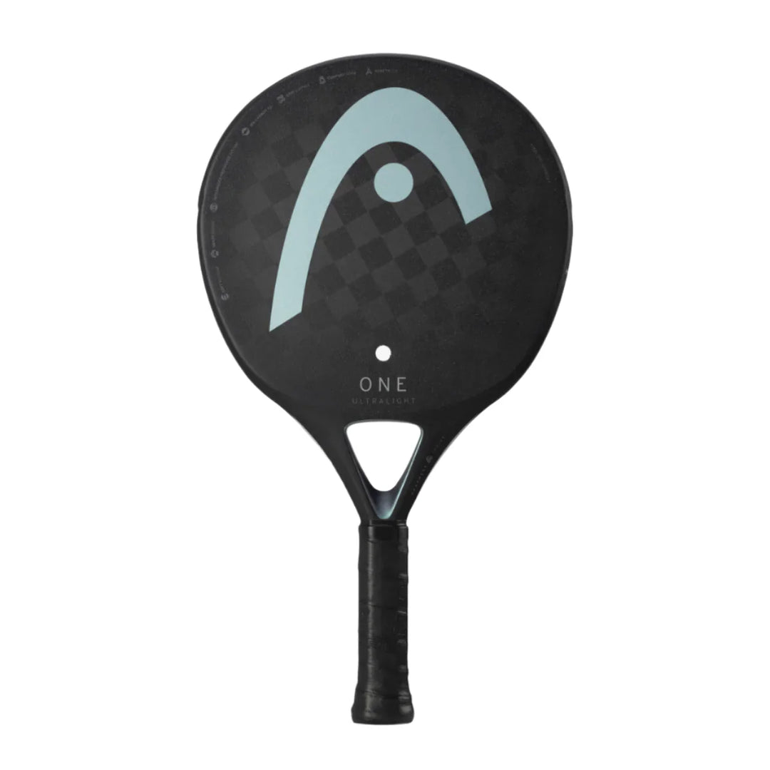 HEAD One Ultralight Padel Racquet (Black)