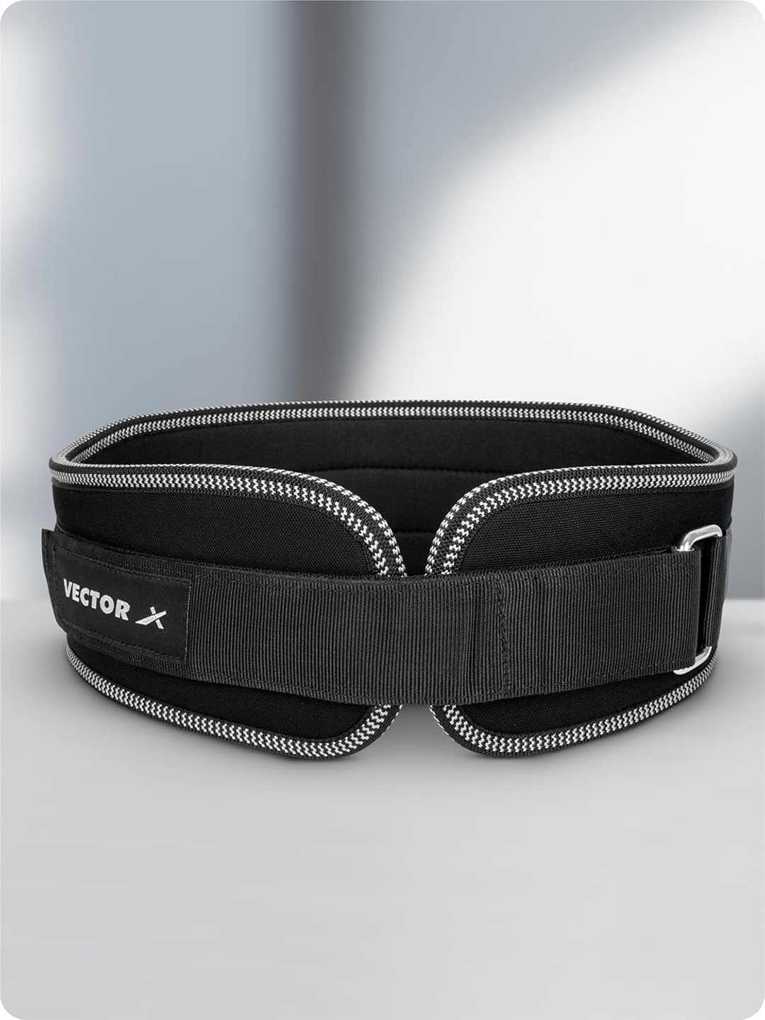 Vector X Level Up 5 Inch Weight Lifting Gym Belt Quick Locking Gym Belt Fitness Weightlifting Belt for Squats, Weightlifting and Strength Training