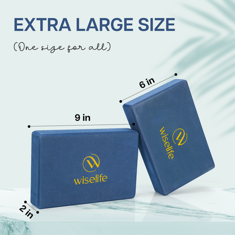 Sleek Yoga Block Set of 2 | Wiselife