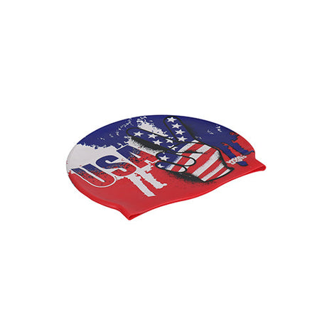 Viva Sports USA Silicone Swimming Cap For Long Hair, Swimming Pool Cap, Swim Cap for Adults