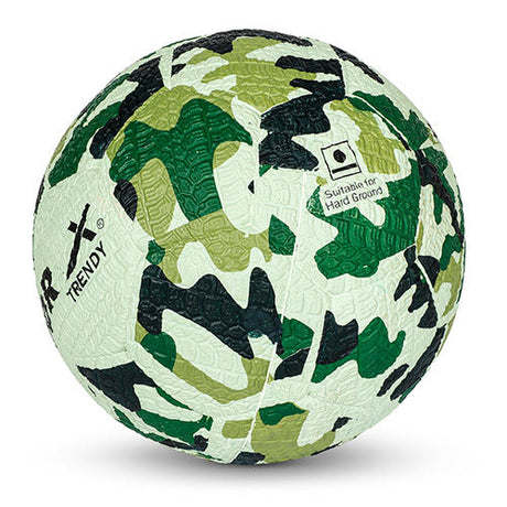 Vector X Trendy Rubber Moulded Tyre Texture Indoor/Outdoor Futsal Football with Latex Bladder, Green, Size 5, Suitable for Match and Training for Adults 15+ Years + Free Air Needle Suitable For hard