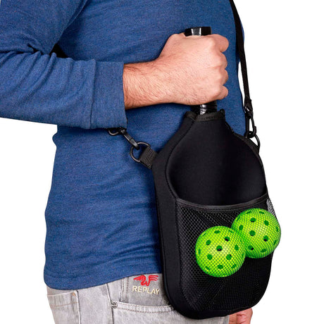 Vector X Omega Pickle Ball Bat Racket Set PP Honeycomb Core Paddle with Premium Grip Low Edge Guard, Durable, Lightweight (1 Racket+ 2 Pickle Ball+Carry Bag)