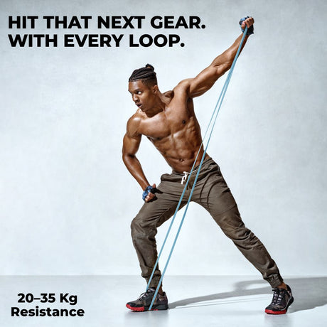 Nivia Training Power-stretch Long Loop Band Level 2