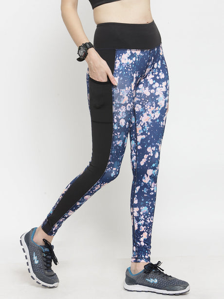 Invincible Women’s Bubbles Print Sports Luxe Leggings | K.L. Mahajan & Sons (Invincible)