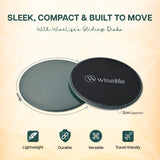 Core Slider & Gliding Disc | Set of 2 | Forest Green