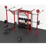 Wall Mounted CrossFit Rig - 14 FT With Storage