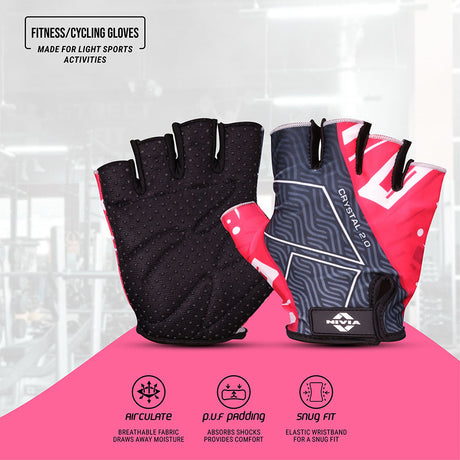 Nivia Crystal 2.0 Gym Gloves