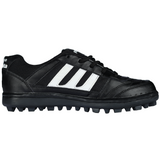 Fenta FLAME: Black PU Work Shoe with Enhanced Grip Rubber Sole