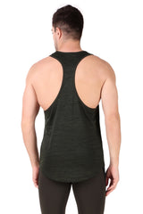 Gym Stringer Vest For Men (Olive)