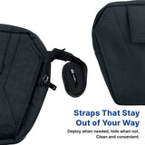 TAUR:  The Ultimate 4-in-1 Riding Gear – Thigh Bag | Waist Bag | Sling Bag | Tank Pouch - Green