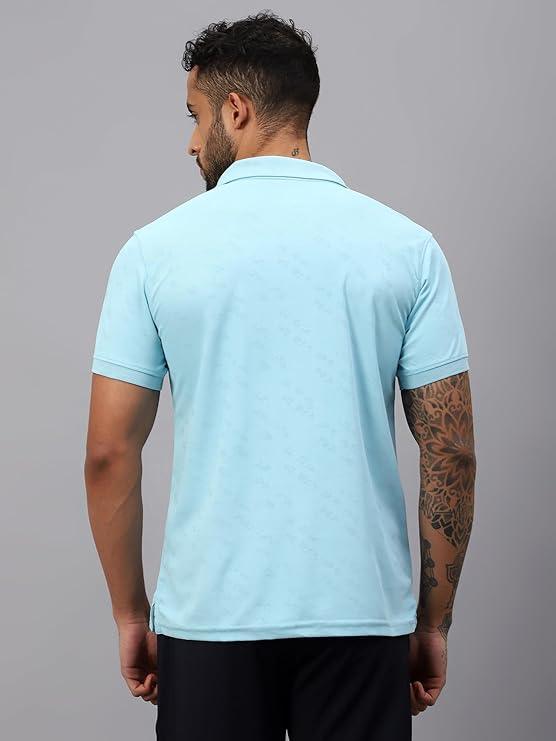 Vector X Sports wear Mens Polo Neck Polyester T-Shirt