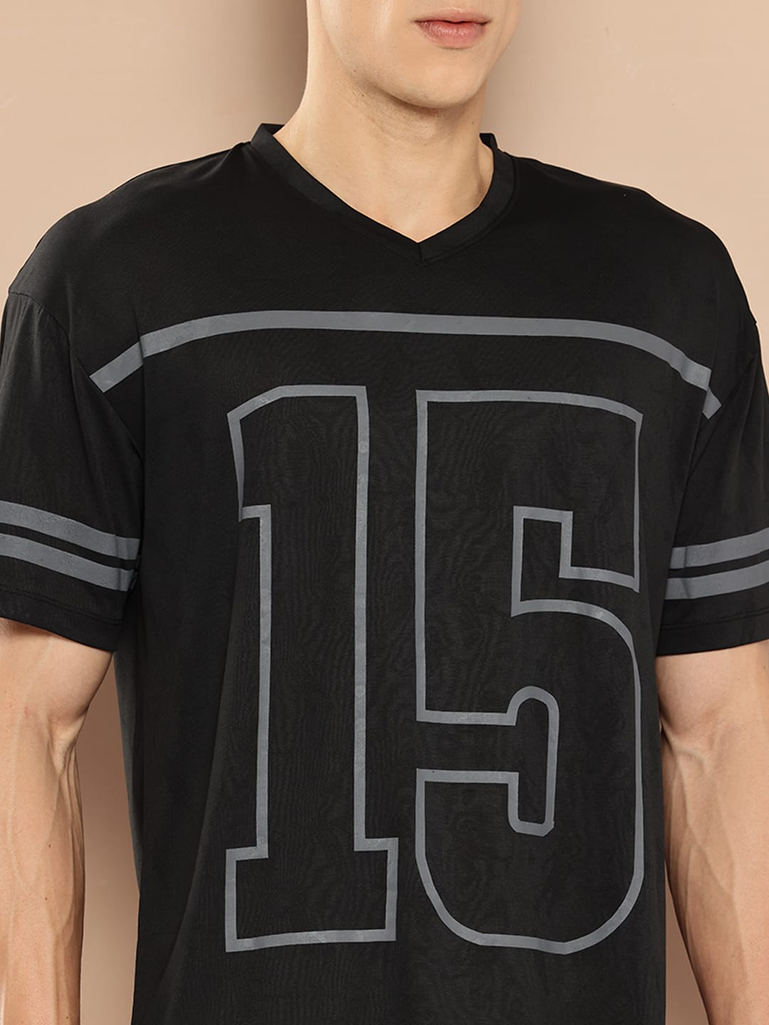 Alcis Men Typography Next Gen Varsity Tee