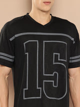 Alcis Men Typography Next Gen Varsity Tee