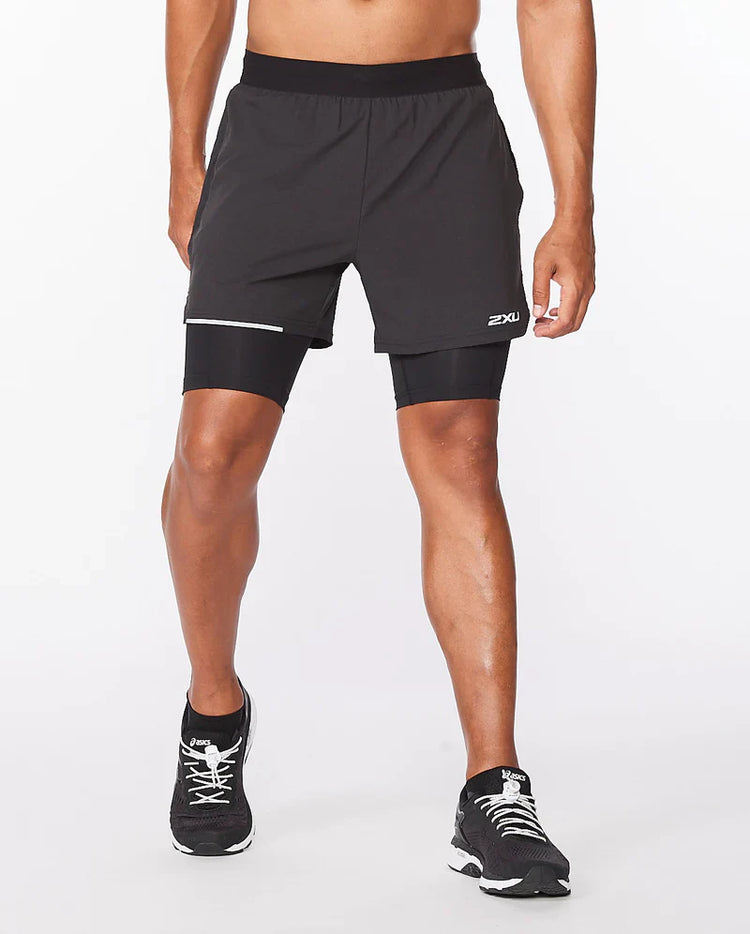 2XU Aero 2-In-1 5" Men Running Shorts
