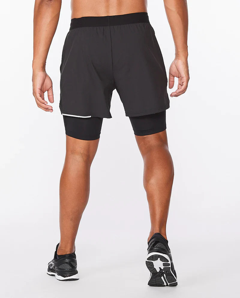 2XU Aero 2-In-1 5" Men Running Shorts