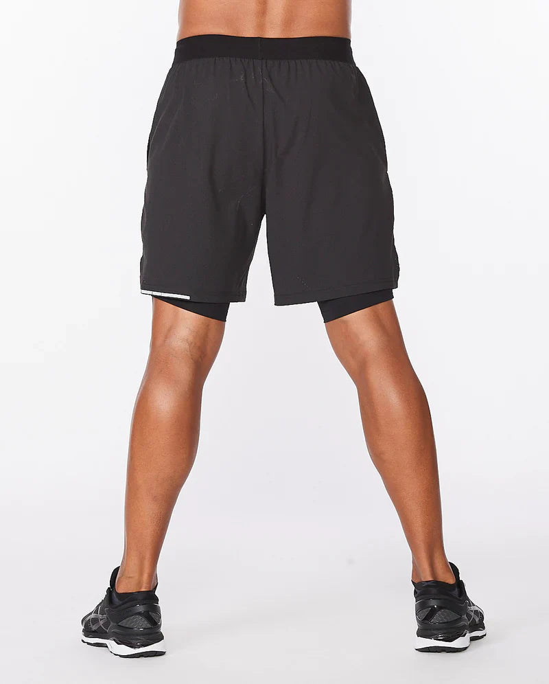 2XU Aero 2-In-1 7" Men Running Shorts